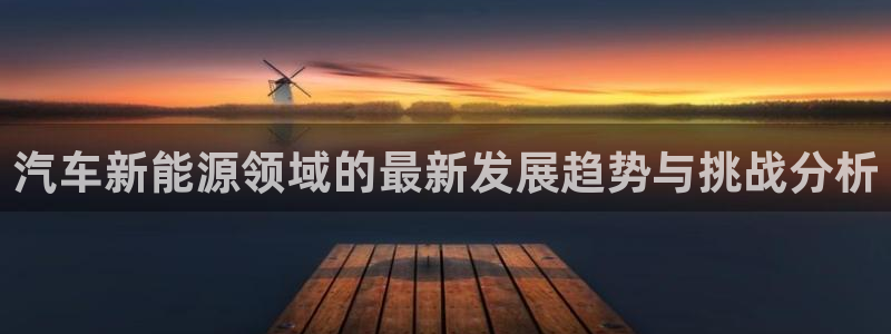 娱乐世界新宝gg:汽车新能源领域的最新发展趋势与挑战分析