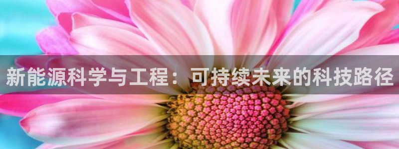 新宝GG绿色：新能源科学与工程：可持续未