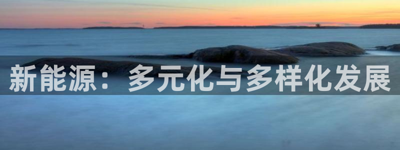 新宝gg注册新宝GG注册登录:新能源:多元化与多样化发展